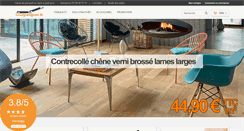 Desktop Screenshot of clicparquet.fr